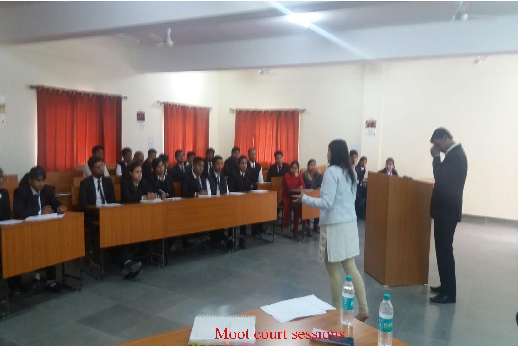 Jagran School of Law Dehradun Moot Court Session photo 1